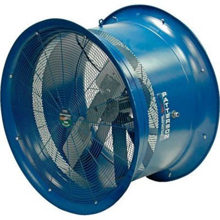 Patterson Fan Co, Inc. Patterson Fan 30" Industrial Drum Fan W/ Yoke Mount, 12000 CFM, 1 HP, 460V, 3 Phase H30B